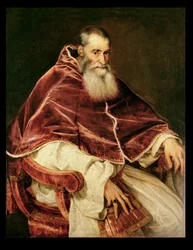 Retrato de Alessandro Farnese (1468-1549), papa Pablo III, 1543